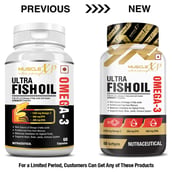 2 - MuscleXP Ultra Fish Oil Omega 3, 60 softgels