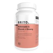 1 - Briyo Multivitamins & Minerals with Ginseng,  60 softgels  Unflavoured 