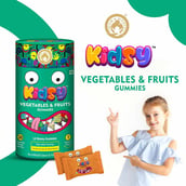 2 - Mom & World Kidsy Vegetables & Fruits, Sharp Eye Combo, 2 Piece(s)/Pack Mixed Fruit, Strawberry Mixed