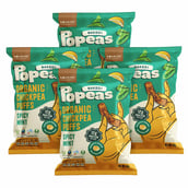 1 - Nourish Organics Popeas Organic Chickpea Puffs, Spicy Mint (Pack of 4) 60 g
