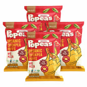 1 - Nourish Organics Popeas Organic Chickpea Puffs, Nyc Pizza (Pack of 4) 60 g