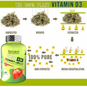 5 - Naturyz Veg D3, 60 gummies Strawberry