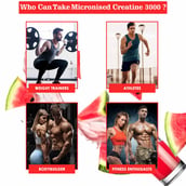 6 - Naturyz Micronized Creatine 3000,  Watermelon  20 tablet(s) 
