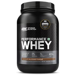 1 - ON (Optimum Nutrition) Performance Whey, 2.2 lb Chocolate Milkshake
