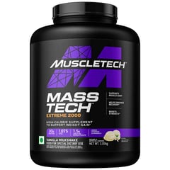1 - MuscleTech MassTech Extreme 2000, 6.61 lb Vanilla Milkshake