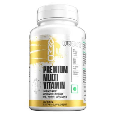 Ammo Labz Premium Multi Vitamin, 100 tablet(s) Unflavoured