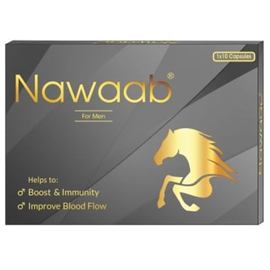 Le-Vanza Food & Herbals Nawaab for Men, 10 capsules