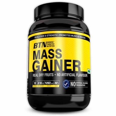 BTN Sports Mass Gainer, 4.76 lb Unflavoured