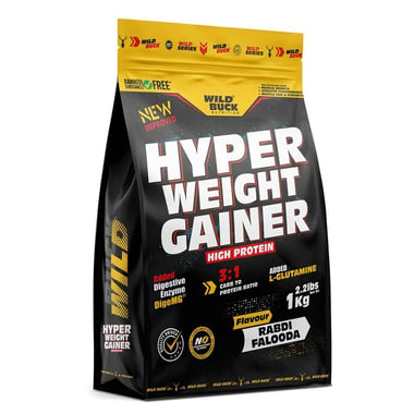 Wild Buck Hyper Weight Gainer, 2.2 lb Rabdi Falooda