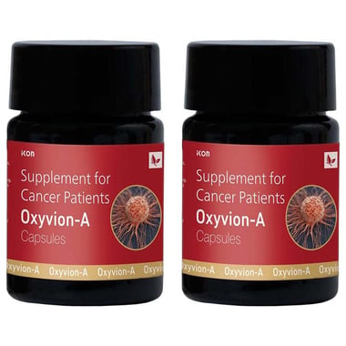 Oxyvion-A Supplement for Cancer (Pack of 2),  10 capsules 