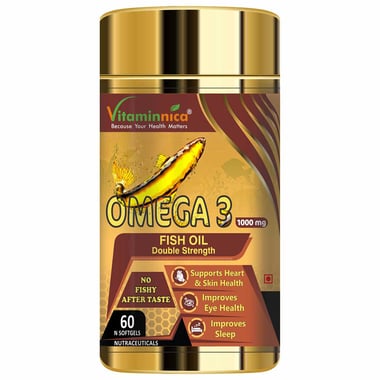 Vitaminnica Omega-3 100mg, 60 softgels