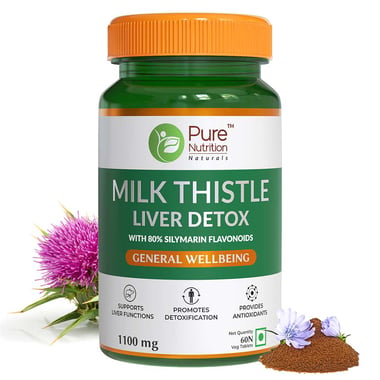 Pure Nutrition Milk Thistle Liver Detox,  60 tablet(s) 