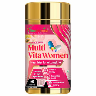 Vitaminnica Multi Vita Women,  60 tablet(s)  Unflavoured 