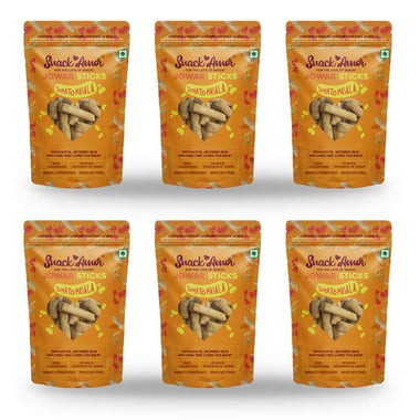 SnackAmor Jowar Sticks, Tomato Masala (Pack of 6) 50 g
