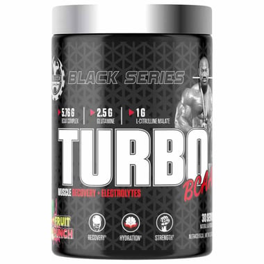 Dexter Jackson Black Series Turbo BCAA, 0.85 lb 30 Servings Fruit Punch