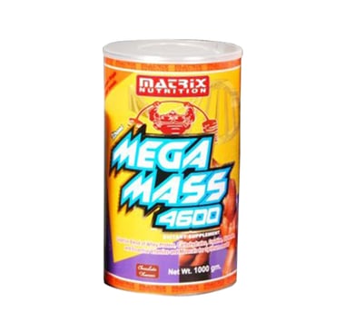 Matrix Nutrition Mega Mass 4600, 2.2 lb Chocolate