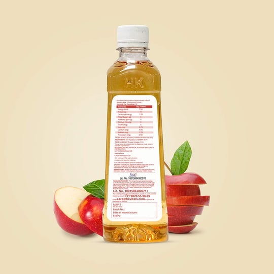 3 - HK Vitals Apple Cider Vinegar with Mother by Healthkart,  0.5 L  Unflavoured