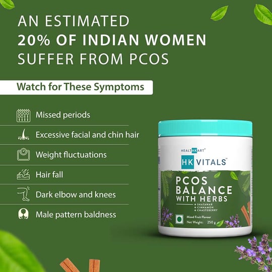 3 - HK Vitals PCOS Balance with Herbs by HealthKart,  250 g  Mixed Fruit