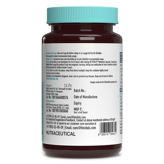 1 - HK Vitals Melatonin by Healthkart,  30 capsules 