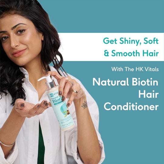 7 - HK Vitals Biotin Conditioner by HealthKart,  175 ml  for All Hair Types