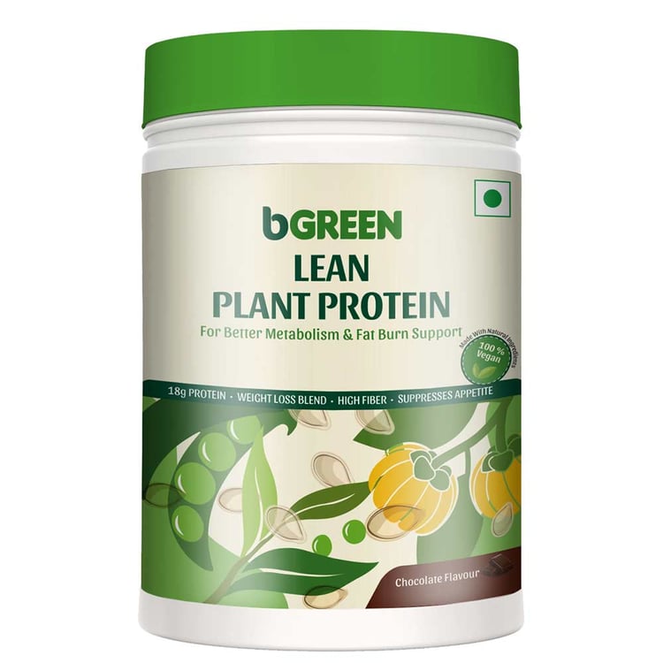 1 - bGREEN Lean Plant Protein by MuscleBlaze,  1.65 lb  Chocolate 