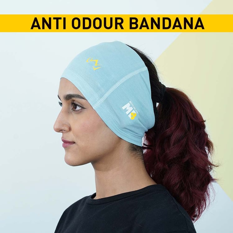 3 - MuscleBlaze LWL Bandana,  Blue  Free Size 