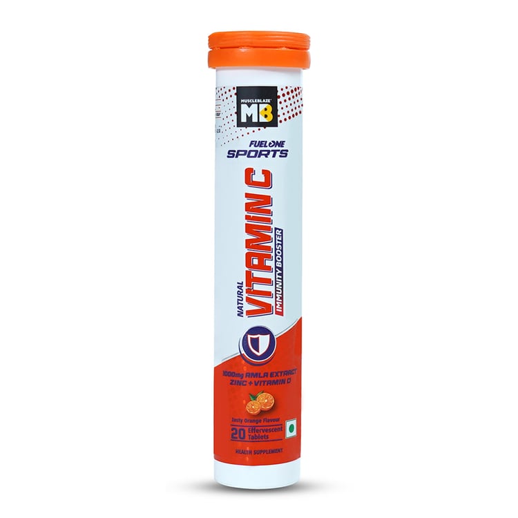 MB Fuel One Sports Natural Vitamin C,  20 tablet(s)  Zesty Orange 