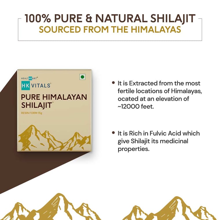 2 - HK Vitals Pure Himalyan Shilajit by HealthKart,  15 g